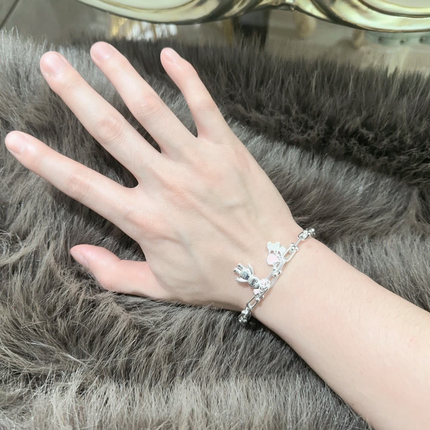 Tiffany & Co. Sterling Silver Charm Bracelet